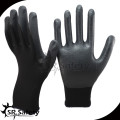 SRSAFETY black foam nitrile coated breathable work glove